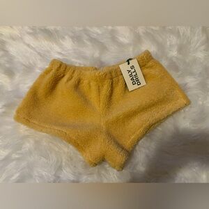 Daily Drills Sherpa Micro Shorts - Sunny